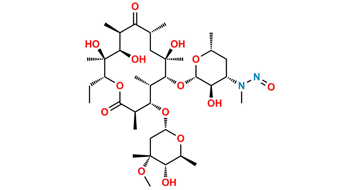 Picture of N-Nitroso Erythromycin EP Impurity B