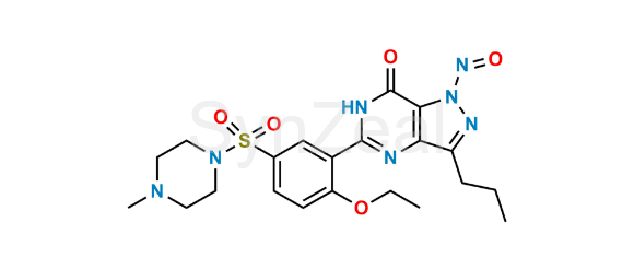 Picture of N-Nitroso Pyrazole N-Demethyl Sildenafil