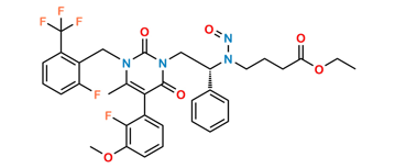 Picture of Elagolix Ethyl Ester Nitroso Impurity