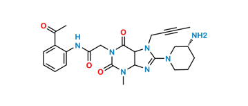 Picture of Linagliptin N-Acylated Aminoaryl Impurity