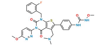 Picture of Relugolix desfluoro impurity