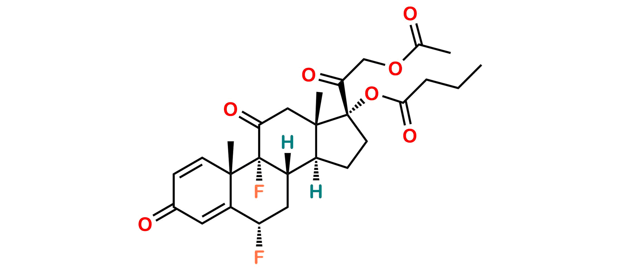 Picture of Difluprednate 11-Keto Impurity