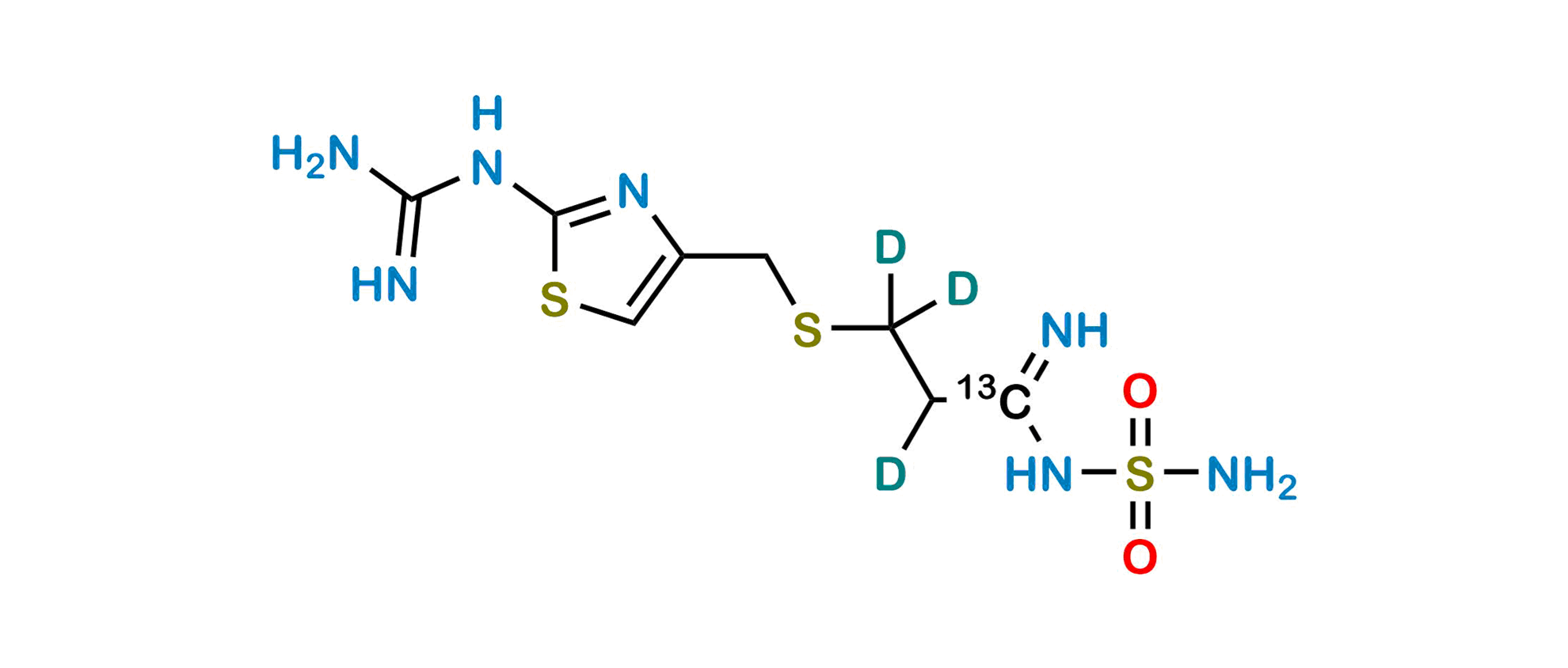 Picture of Famotidine-13C-d3