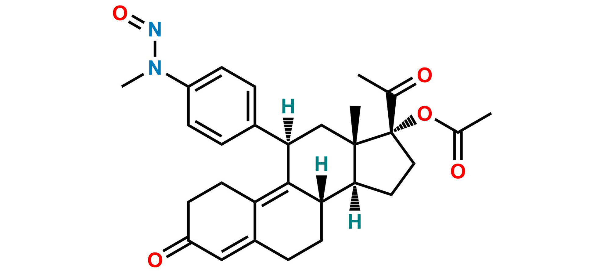 Picture of N-Nitroso Ulipristal Acetate