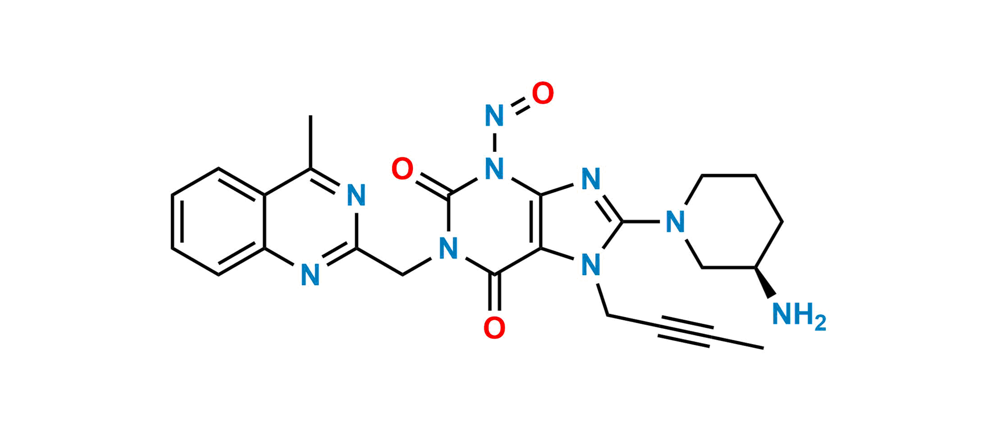 Picture of N-Nitroso N-Desmethyl Linagliptin