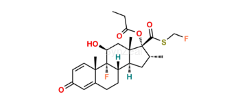 Picture of 6-Desfluoro Fluticasone Propionate