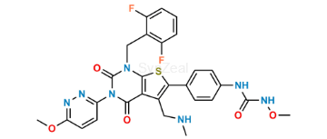 Picture of Relugolix Desmethyl impurity