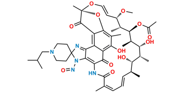 Picture of N-Nitroso Rifabutin 