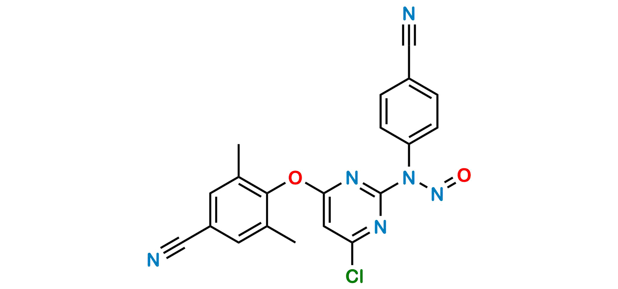 Picture of Etravirine Nitroso Impurity 3