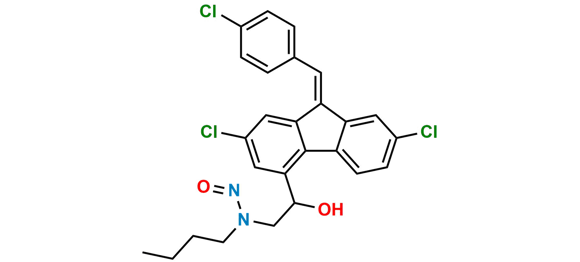 Picture of N-Nitroso Desbutyl Lumefantrine