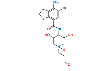 Picture of Prucalopride Dihydroxy N-oxide Impurity