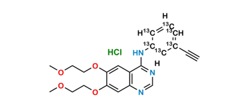 Picture of Erlotinib 13C6 Hydrochloride