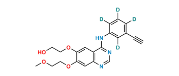 Picture of Desmethyl Erlotinib-d4