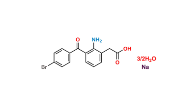 Picture of Bromfenac Sodium Sesquihydrate