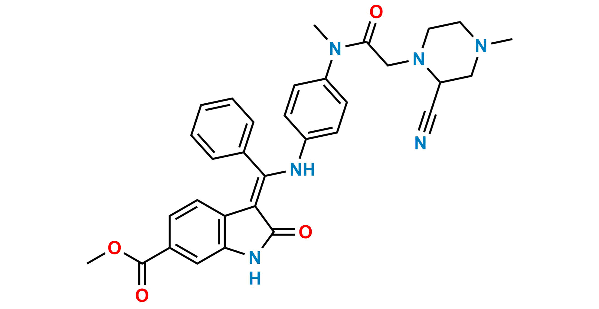 Picture of Nintedanib Impurity 42