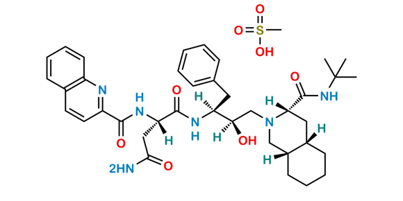 Picture of Saquinavir Mesilate