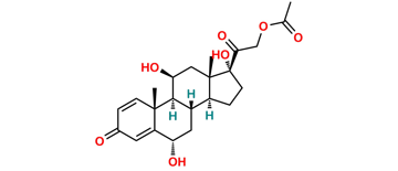 Picture of 6α-Hydroxy Prednisolone Acetate