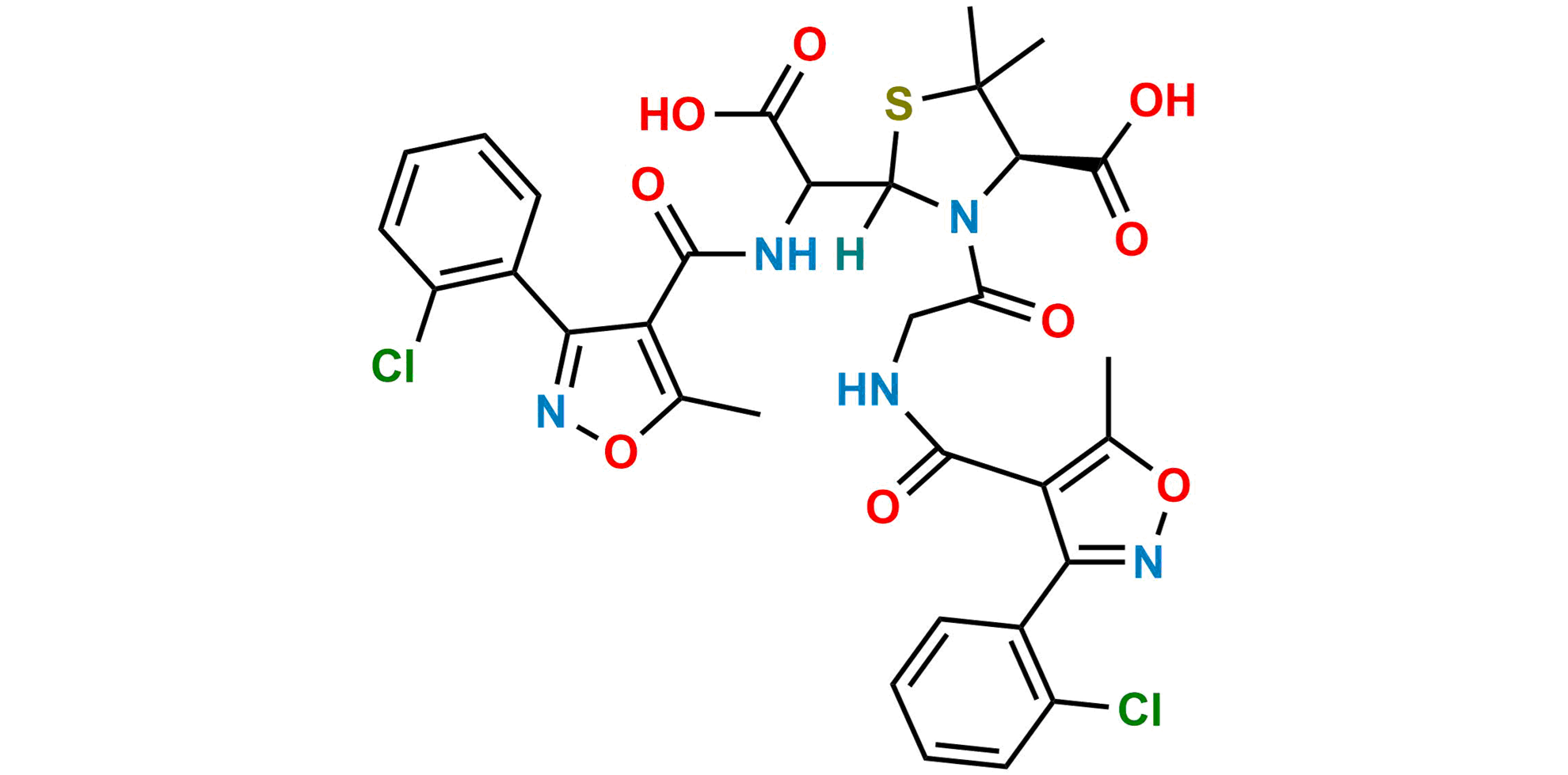 Picture of Cloxacillin Impurity 2