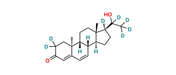 Picture of Dihydrodydrogesterone D7