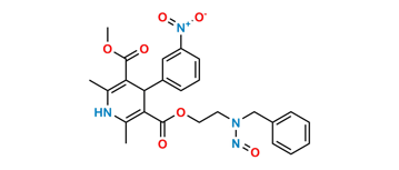 Picture of N-Nitroso N-Desmethyl Nicardipine