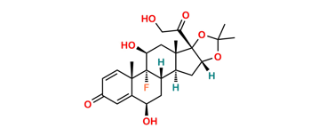 Picture of 6ß-Hydroxy Triamcinolone Acetonide