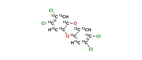 Picture of 2,3,7,8-Tetrachloro-p-dioxin-13C12