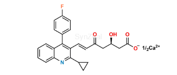 Picture of Pitavastatin 5-Oxo Impurity Calcium Salt 