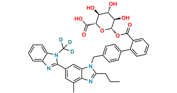 Picture of Telmisartan-D3 Acyl-β-D-Glucuronide