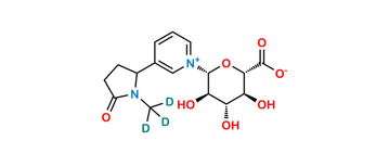 Picture of Cotinine D3 N-b-D-Glucuronide (Mixture of Diastereomers)