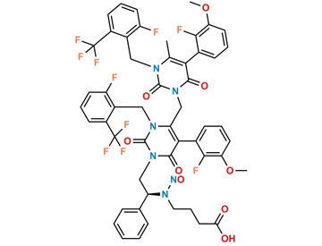 Picture of N-Nitroso Elagolix Impurity 2