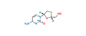 Picture of Lamivudine 13C,15N2