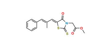 Picture of (E,Z)-Epalrestat Methyl Ester