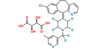 Picture of Rupatadine D6 Tartrate