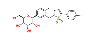 Picture of Canagliflozin Sulfone