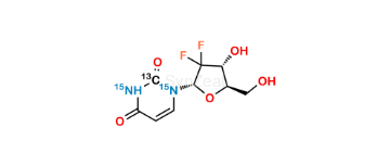 Picture of Gemcitabine EP Impurity C-13C,15N2