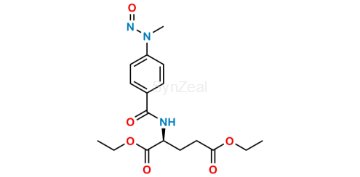 Picture of N-Nitroso S-Methylaminobenzoyl Glutamicester