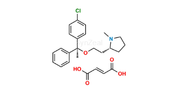 Picture of Clemastine Impurity 1 Fumarate 