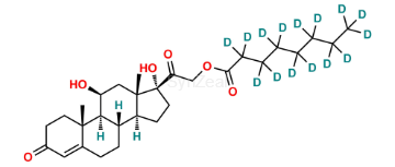 Picture of Hydrocortisone 21-Octanoate-d15