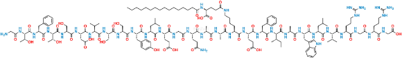 Picture of Hydrolysis 10-37 Liraglutide Impurity