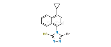 Picture of Lesinurad Bromothiol Impurity