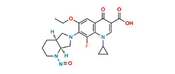 Picture of N-Nitroso Moxifloxacin EP Impurity C