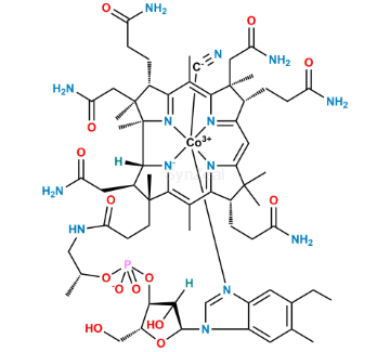 Picture of Cyanocobalamin B5-Hydroxymethyl Derivative