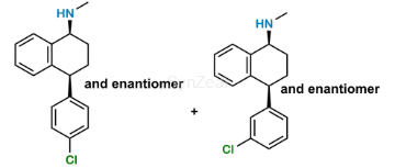 Picture of Mixture Sertraline EP Impurity C & D