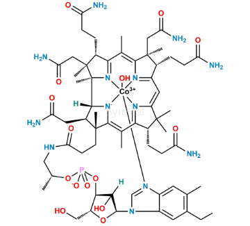 Picture of Hydroxocobalamin B6-Hydroxymethyl Derivative