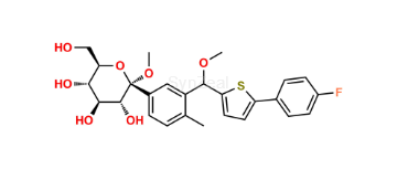 Picture of Canagliflozin Dimethoxy Impurity