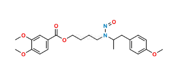 Picture of Mebeverine Nitroso Impurity 1