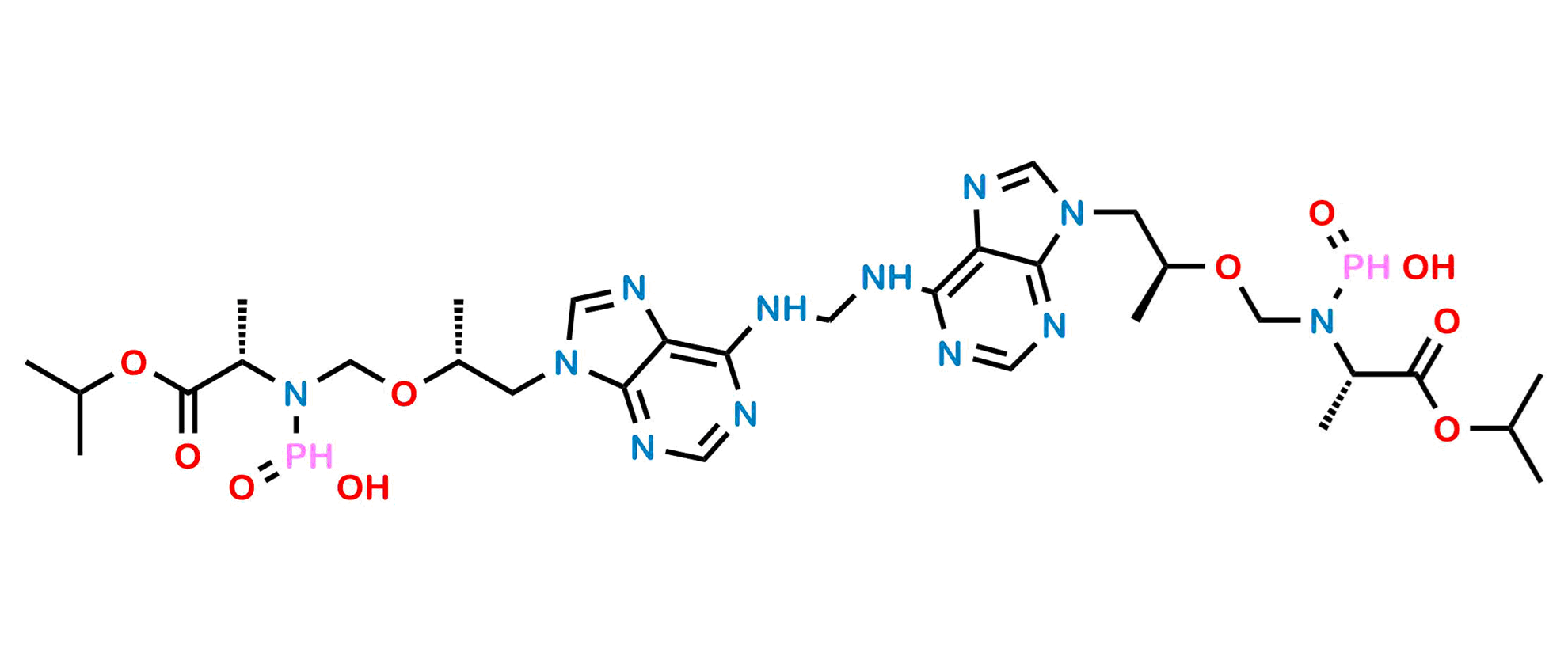 Picture of Tenofovir Alafenamide Dimer Impurity 2