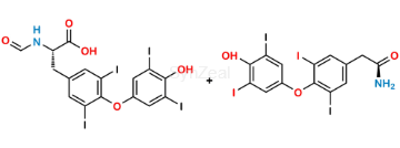 Picture of N-Formyl-T4 and T4-Acetamide