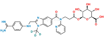 Picture of Dabigatran Acyl-beta-D-Glucuronide-D3