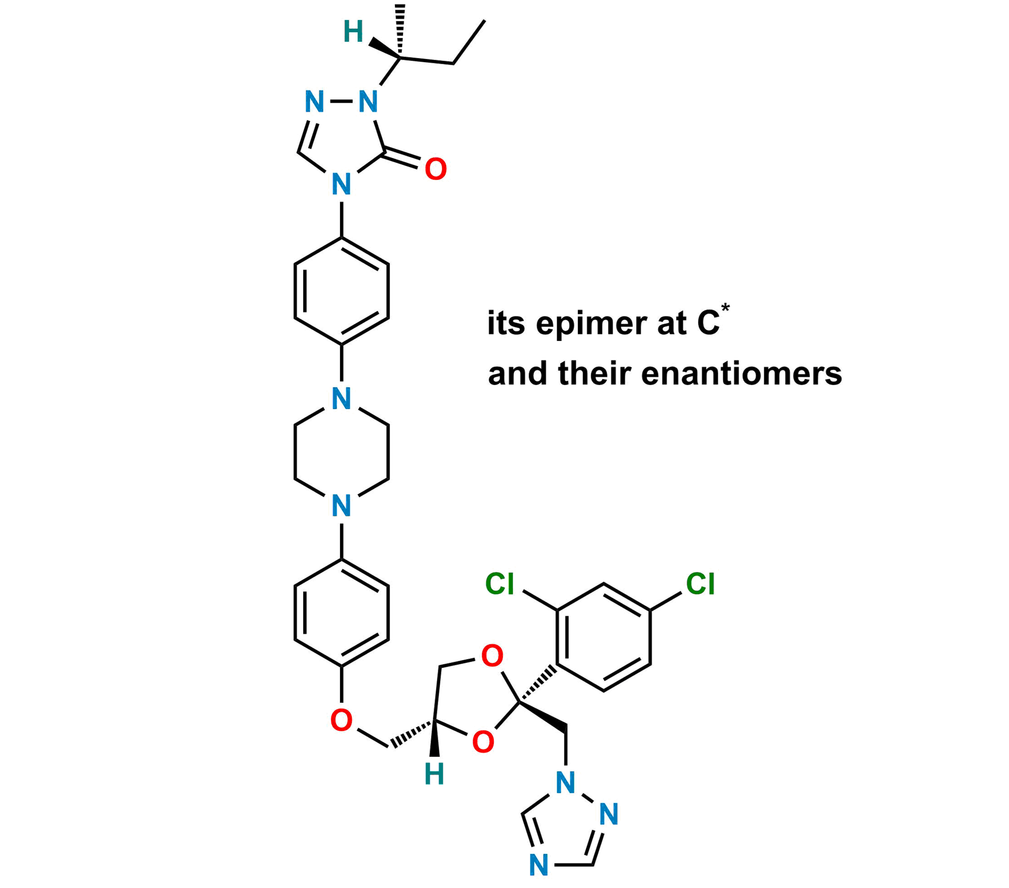 Picture of Itraconazole EP Impurity E